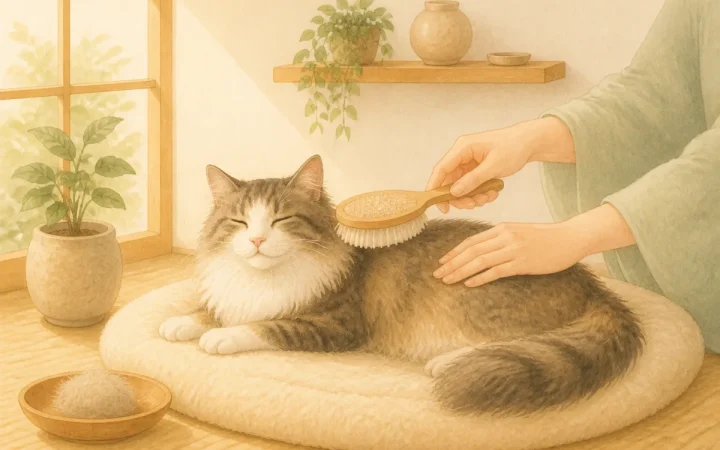 猫のブラッシングを習慣にするコツ｜道具・頻度・嫌がるときの考え方