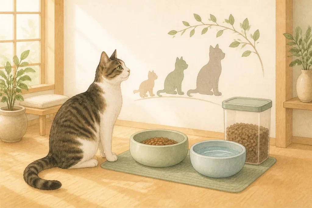 キャットフードの選び方|総合栄養食とライフステージを確認