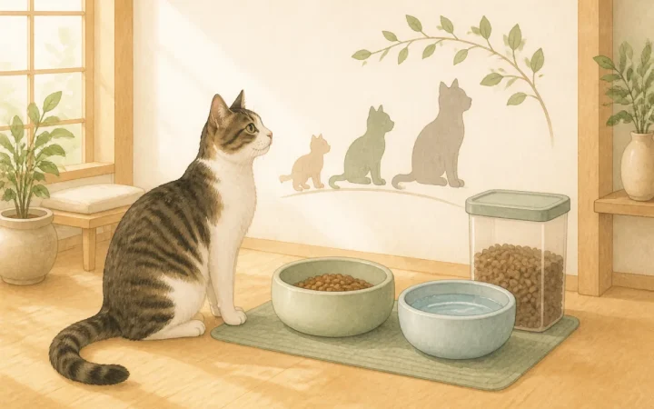 キャットフードの選び方｜総合栄養食とライフステージを確認