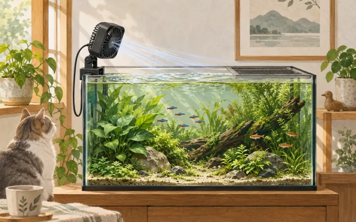 夏に魚を迎える前に｜アクアレイクール レギュラーの条件と限界を表すイメージイラスト