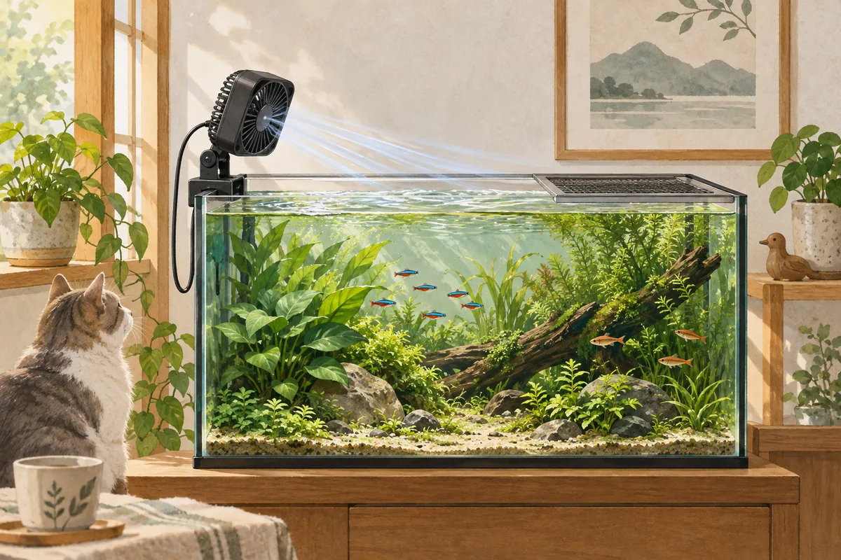 夏に魚を迎える前に｜アクアレイクール レギュラーの条件と限界を表すイメージイラスト