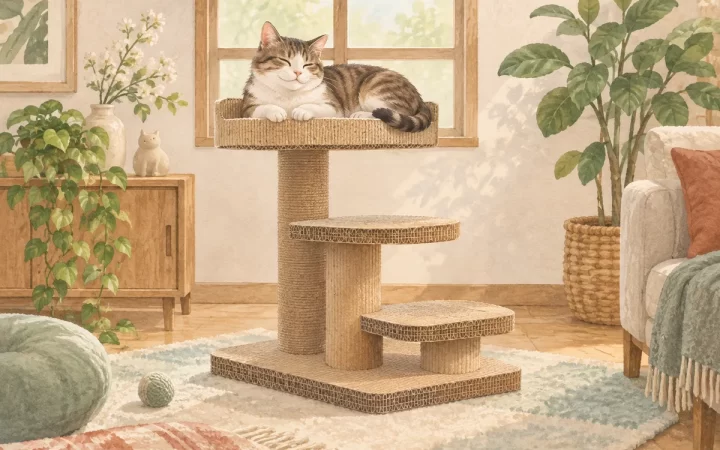 猫の登る場所を増やすなら｜猫壱キャットツリーの確認点