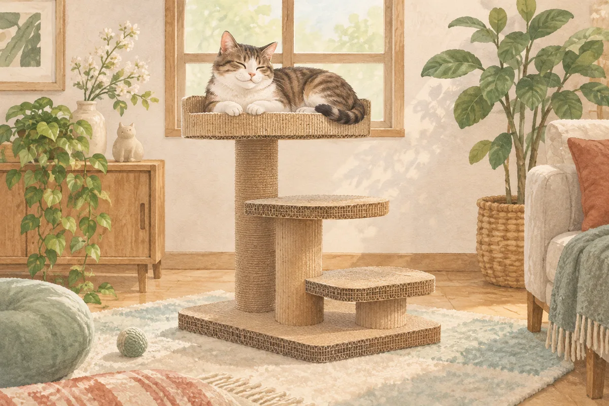 猫の登る場所を増やすなら|猫壱キャットツリーの確認点